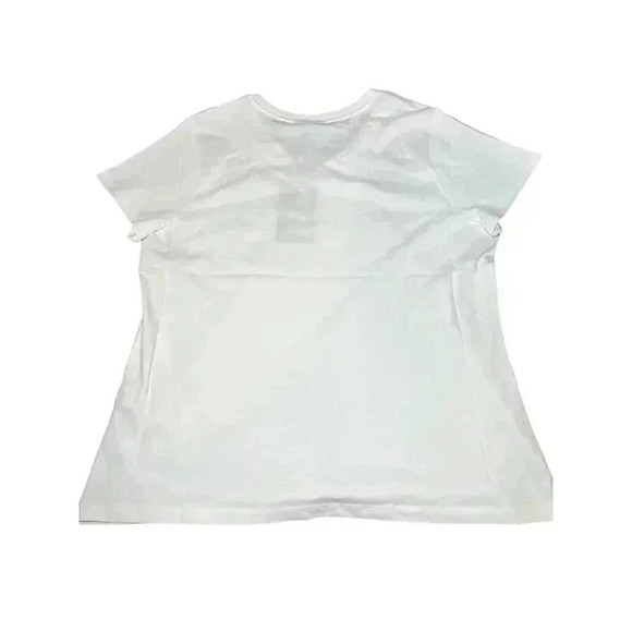 Harley Davidson 120th Anniversary Womens Size XL V-Neck T-Shirt White SS Cotton - Picture 2 of 8